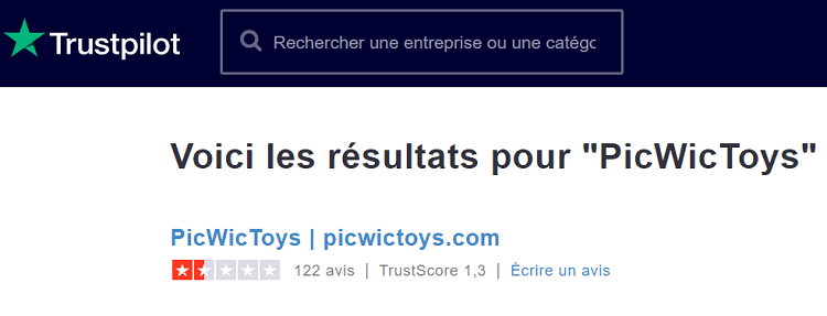 avis-clients-PicWicToys-Trustpilot
