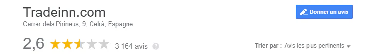 avis-tradeinn-google-reviews