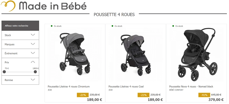 Made In Bebe Avis Sur La Boutique Bebe En Ligne Ma Famille Ma Vie